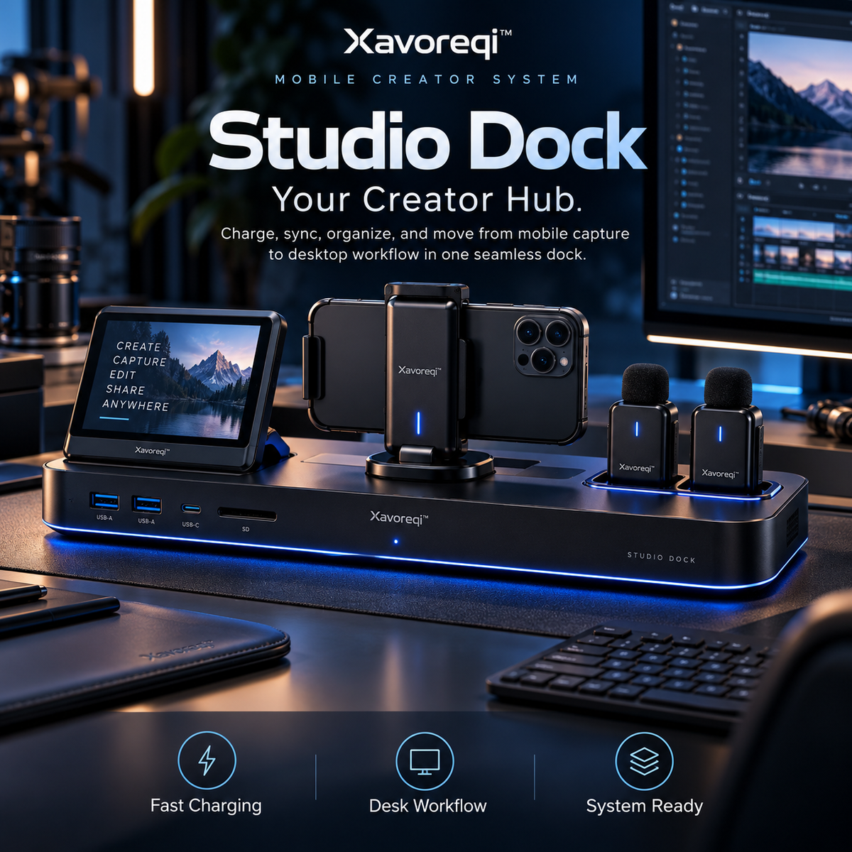 Xavoreqi™ Studio Dock