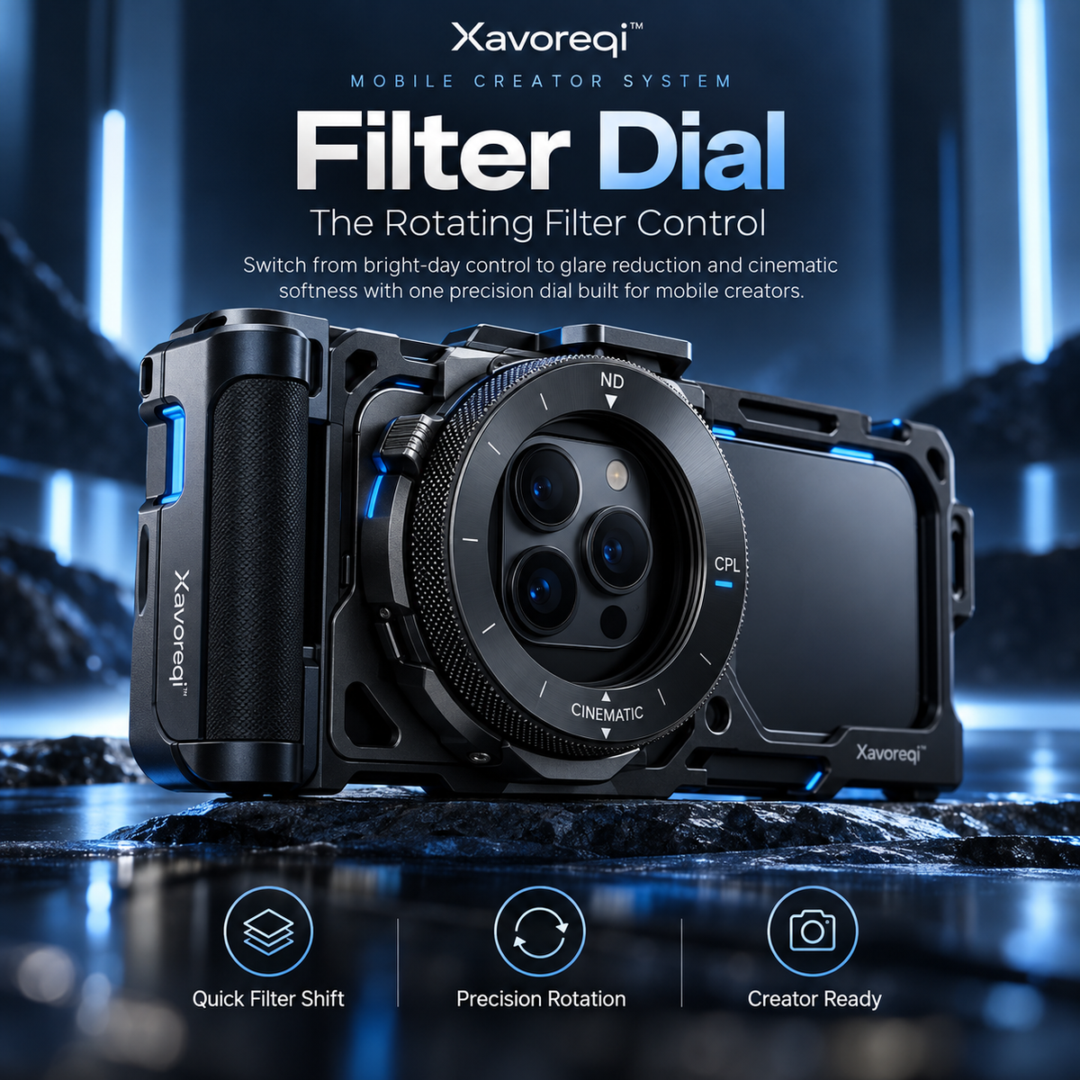 Xavoreqi™ Filter Dial