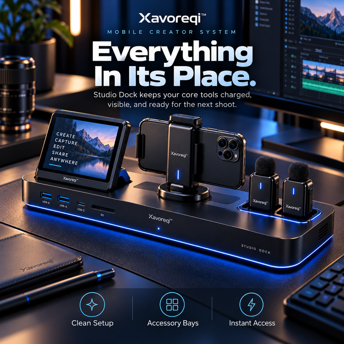 Xavoreqi™ Studio Dock