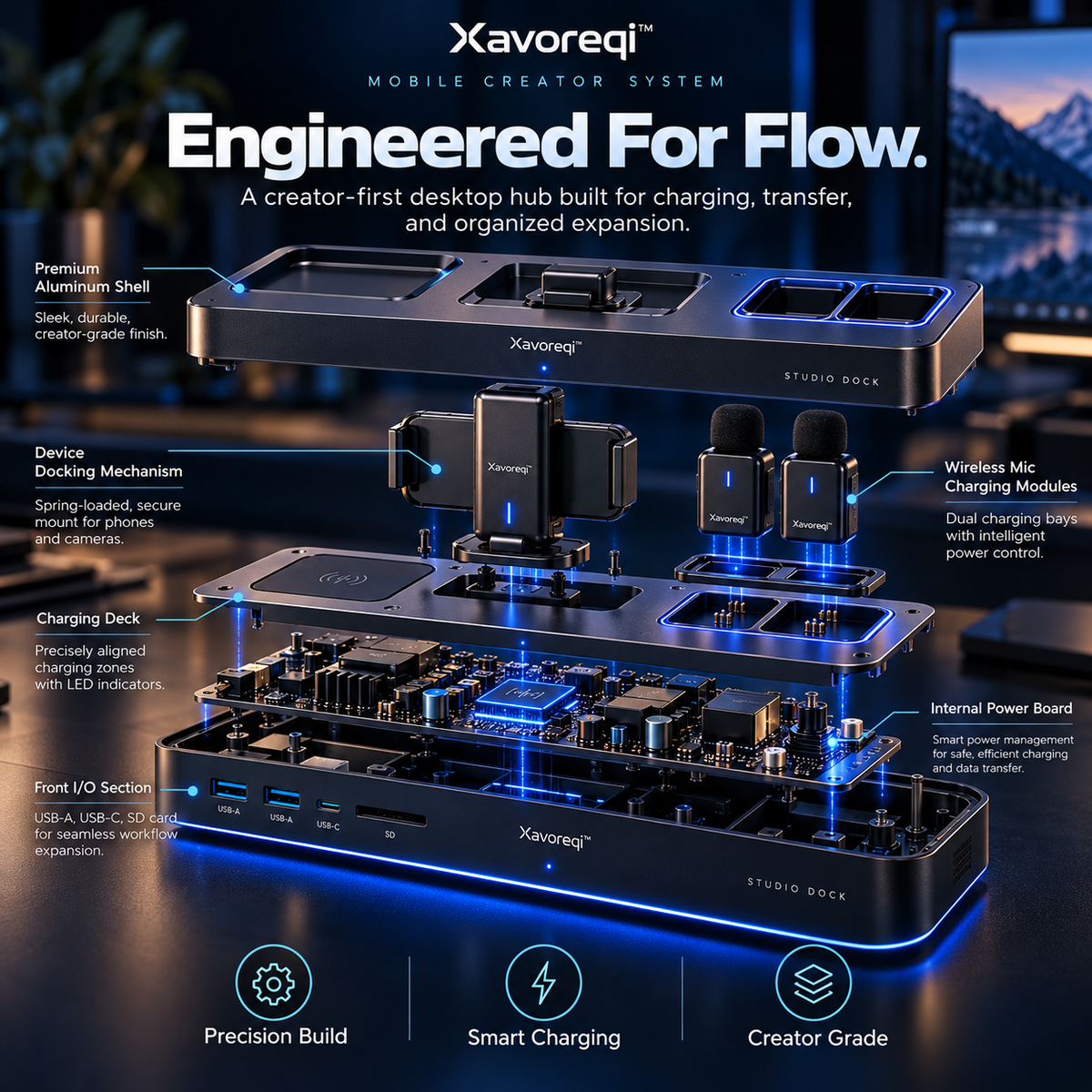 Xavoreqi™ Studio Dock