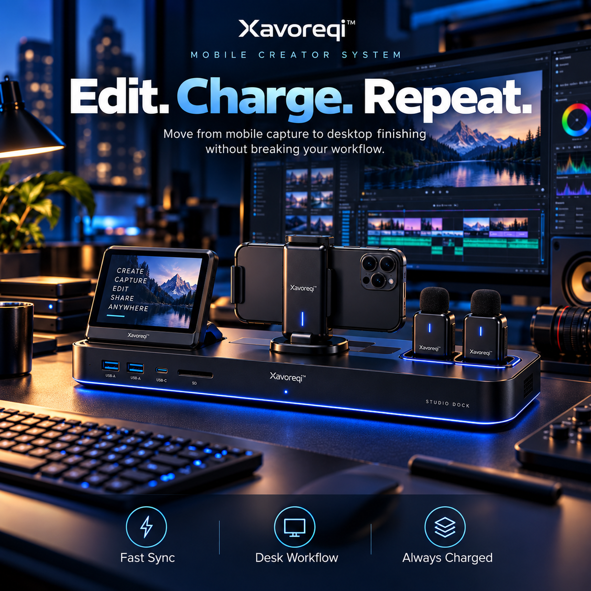 Xavoreqi™ Studio Dock