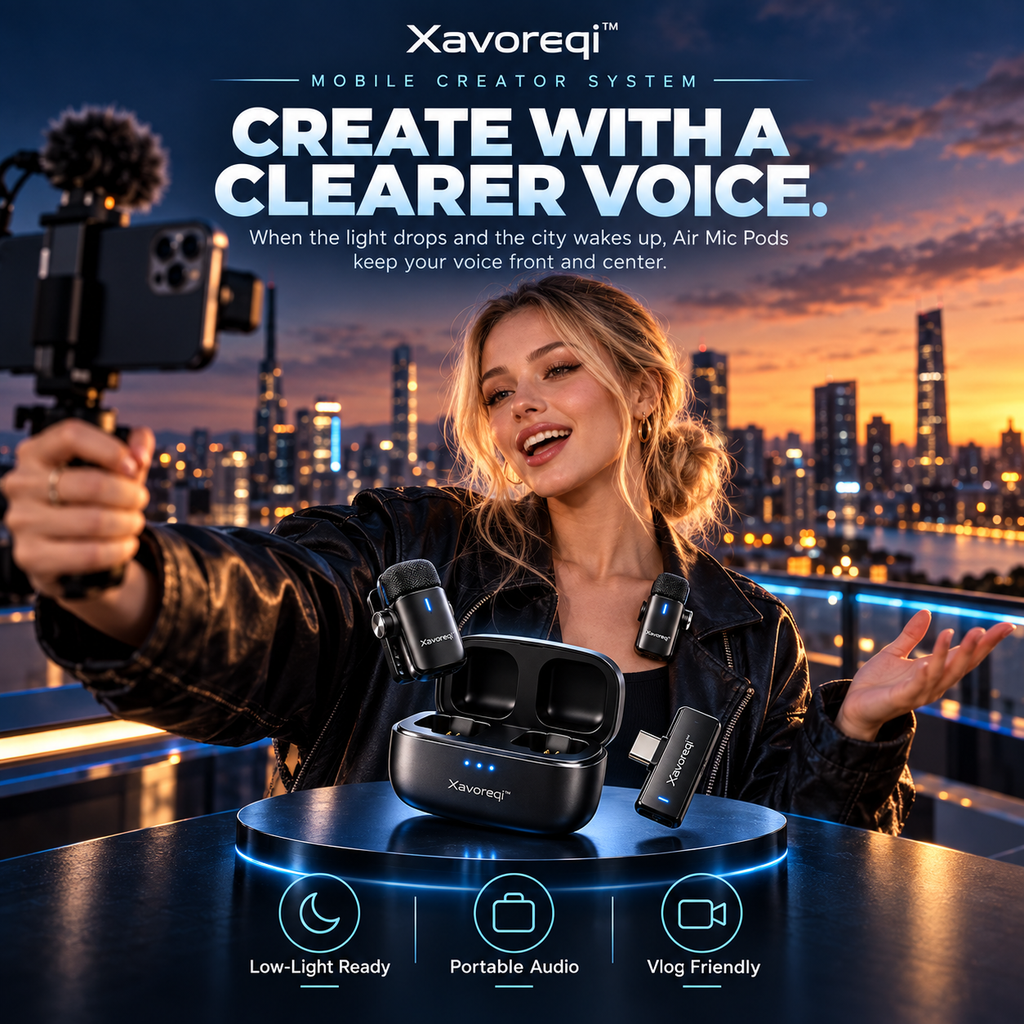 Xavoreqi™ Air Mic Pods