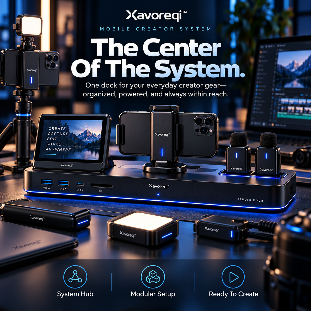 Xavoreqi™ Studio Dock