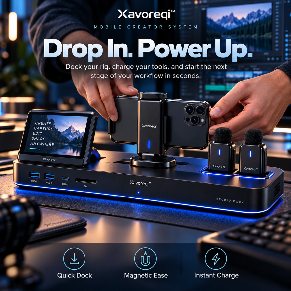Xavoreqi™ Studio Dock